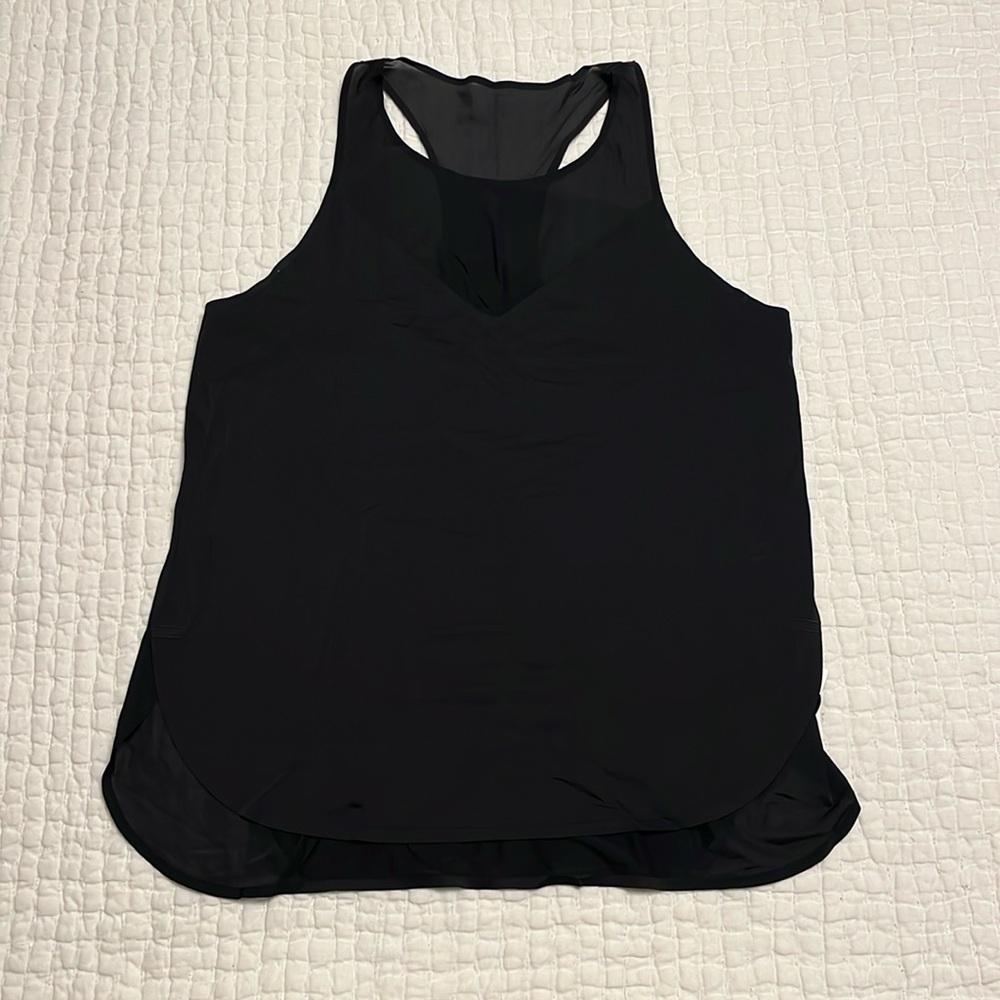 Athleta black tank size M